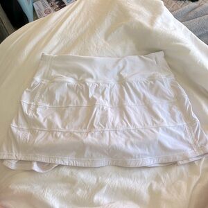 White Lululemon Skirt